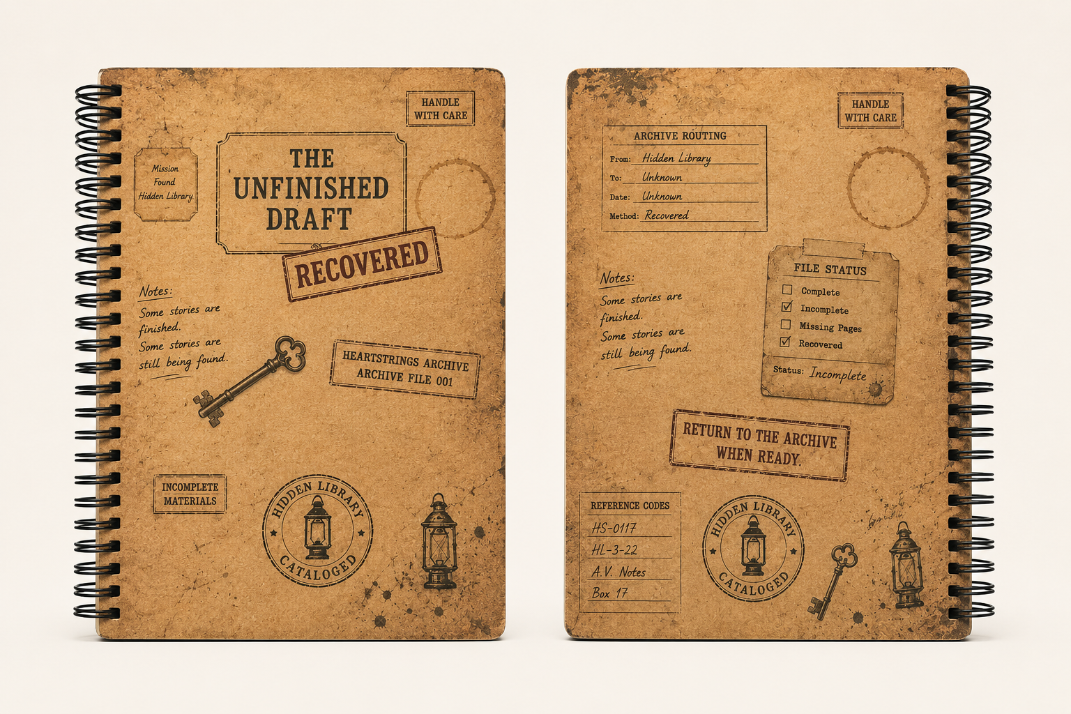 The Unfinished Draft Journal